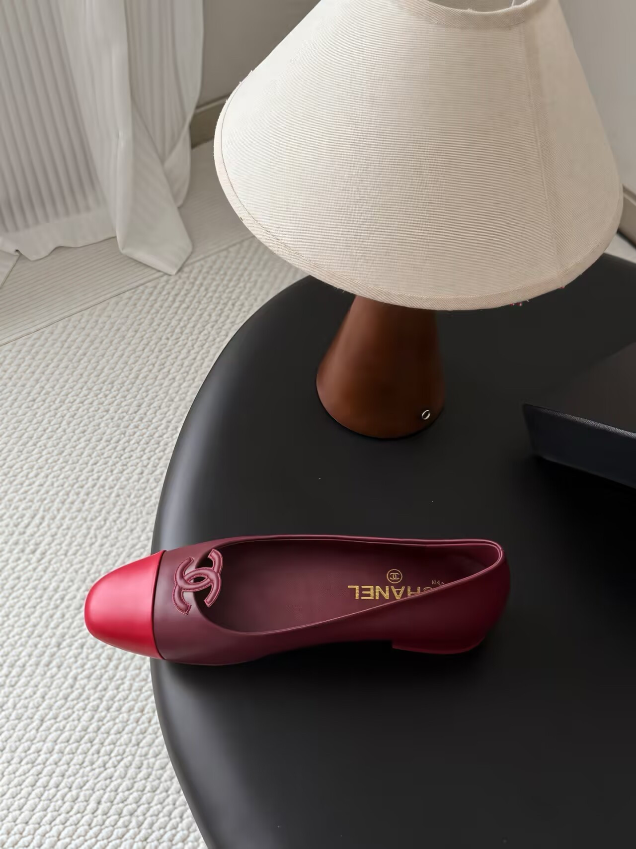 UA Ch**el Leather Ballet Flats