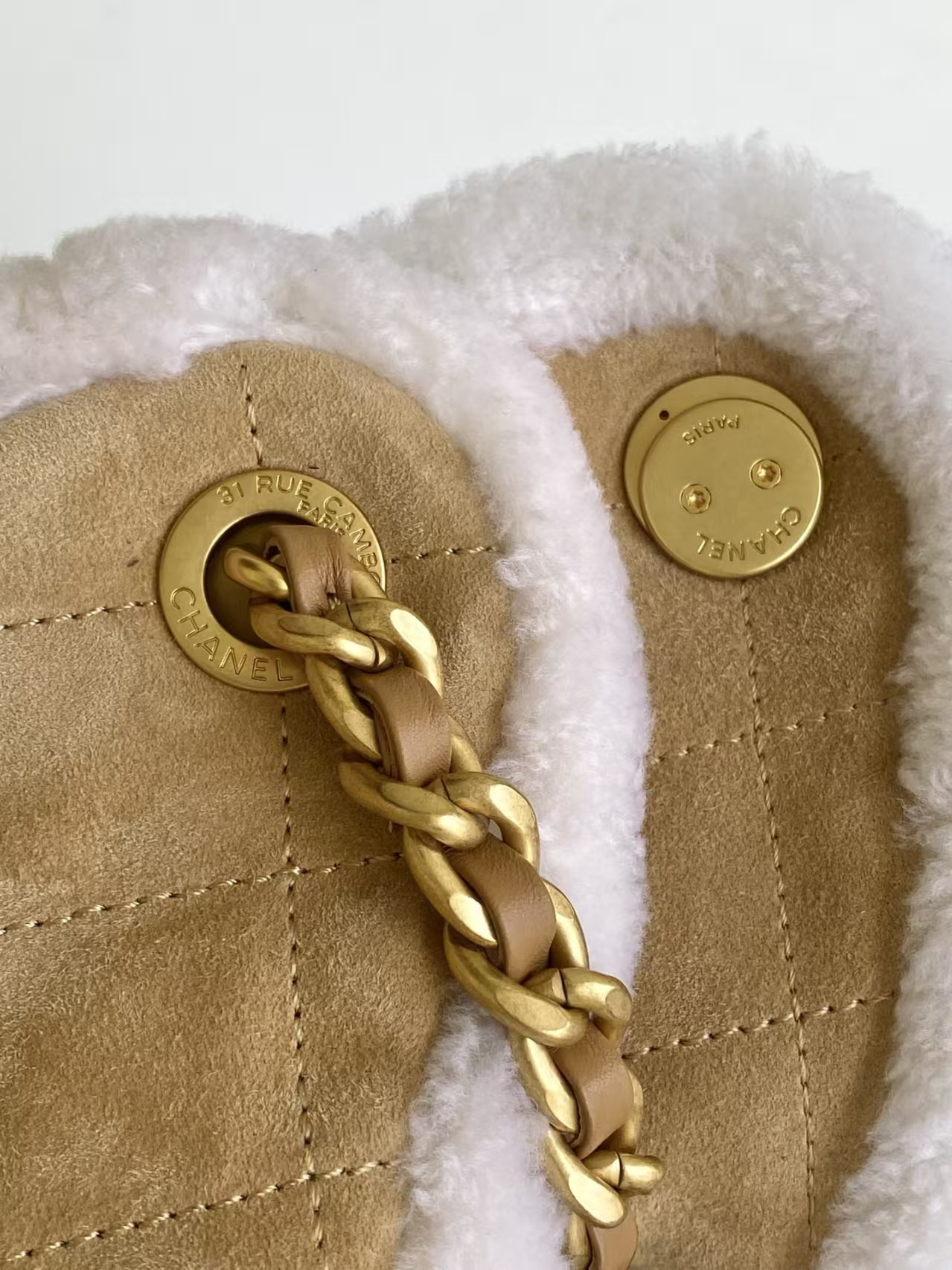 Ch**el 25C Bucket Bag 26x30x14cm