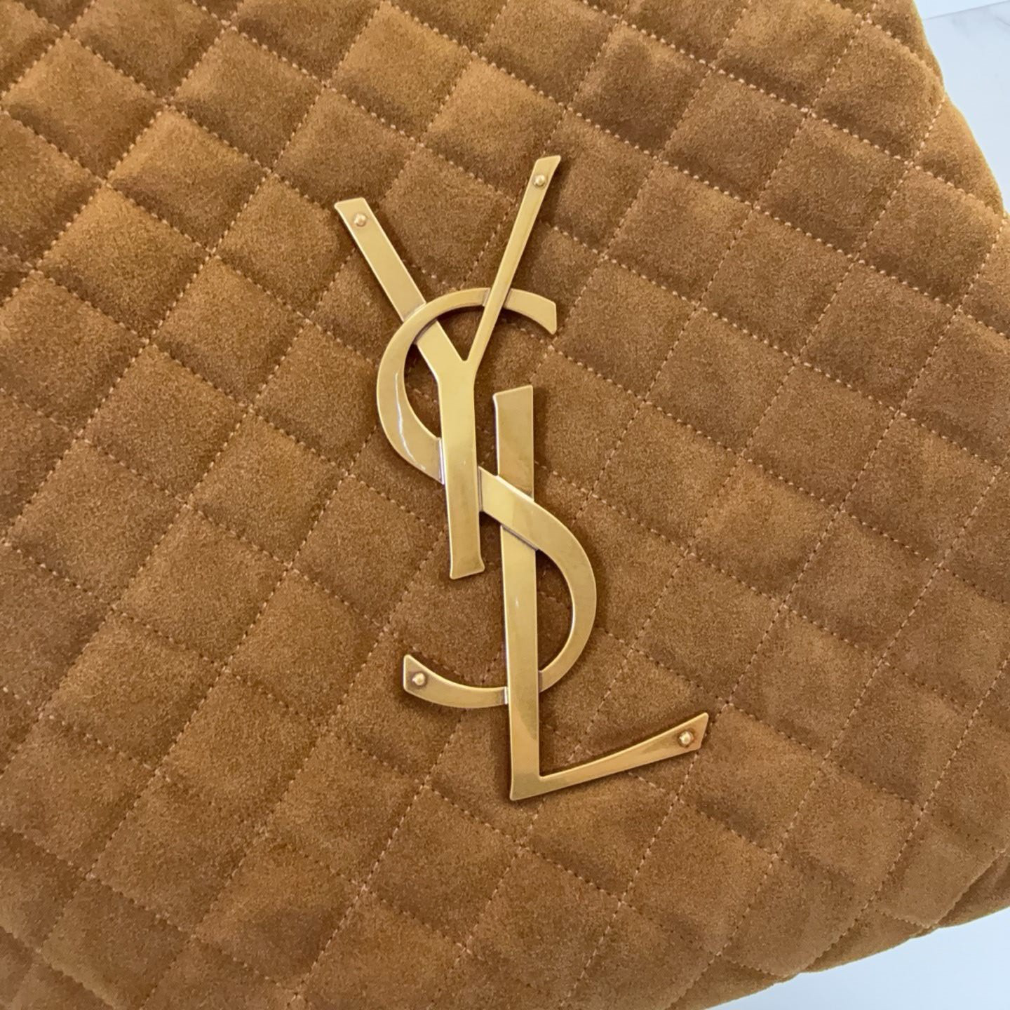 Y51 ICARE MAXI SHOPPING BAG IN QUILTED LAMBSKIN 38/58x43x8cm