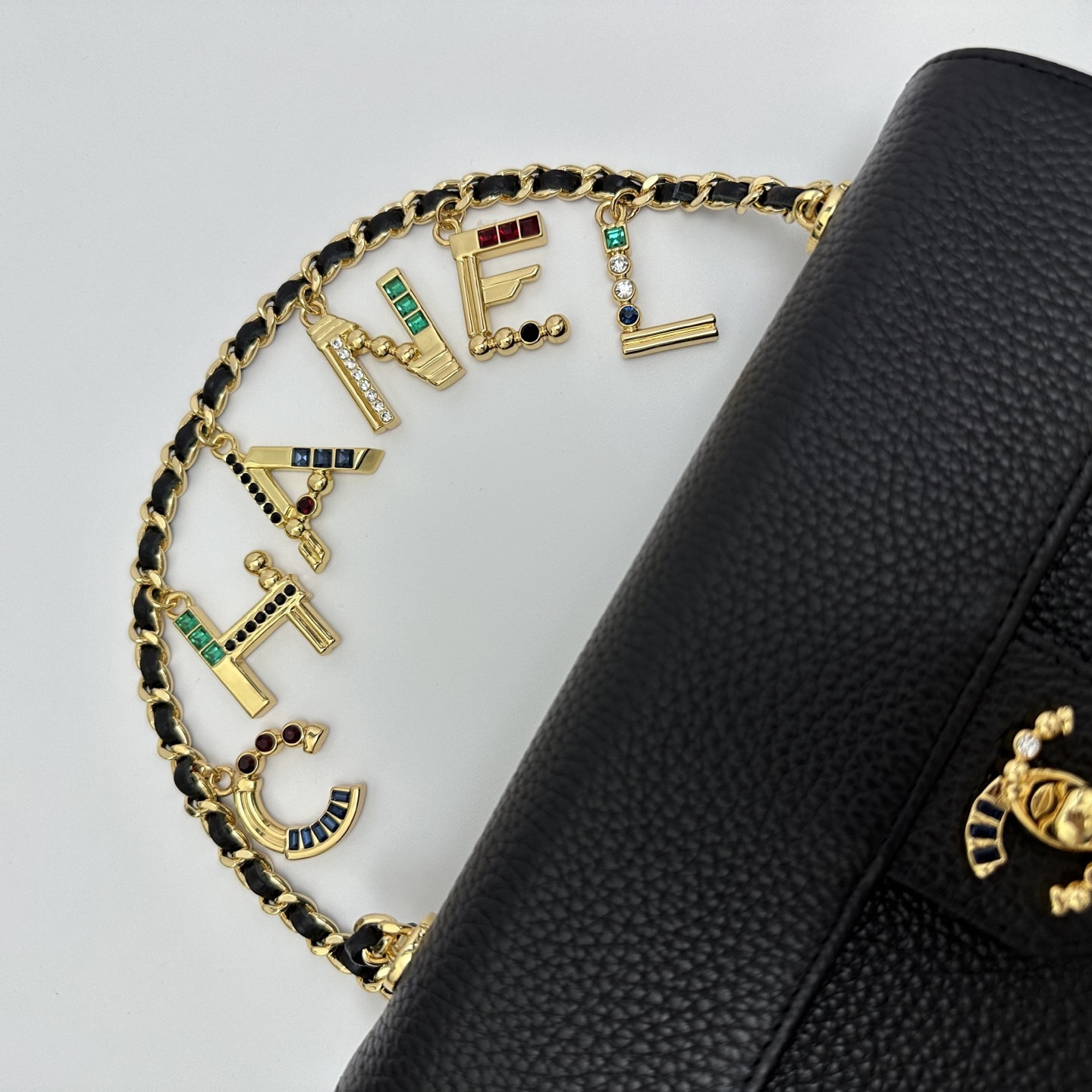 Ch**el Flap Bag AS6340 12x22x4cm
