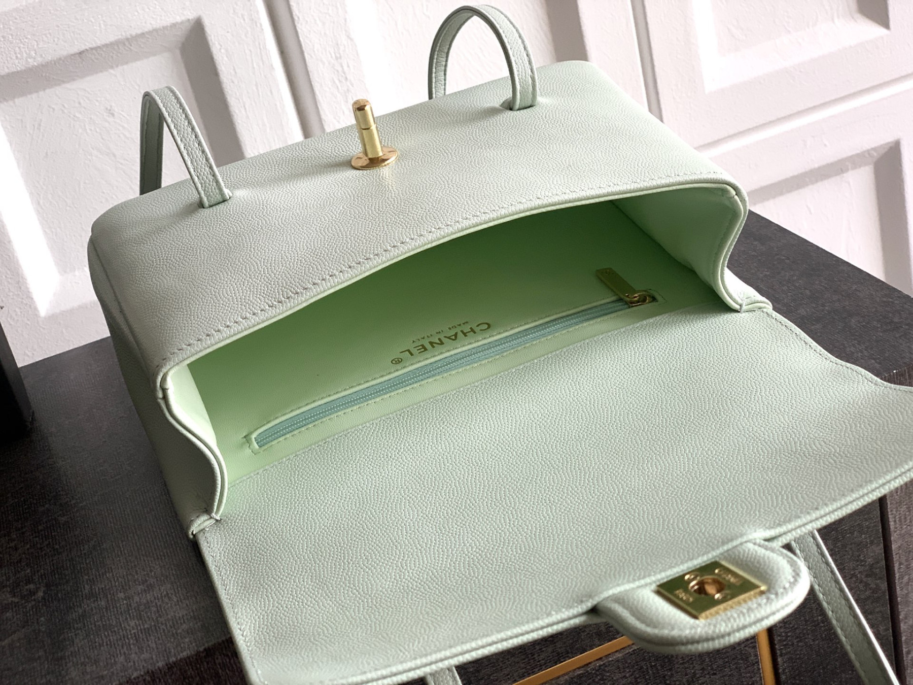 Ch**el small flap bag as6130 15x22x7cm
