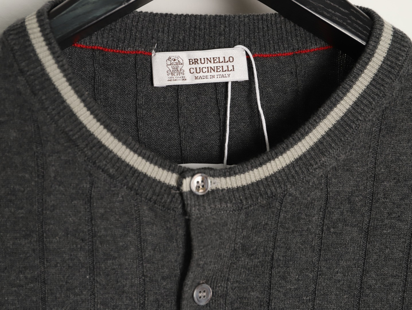 BRUNELLO CUCINELLI Knitting Short-sleeved T-shirt