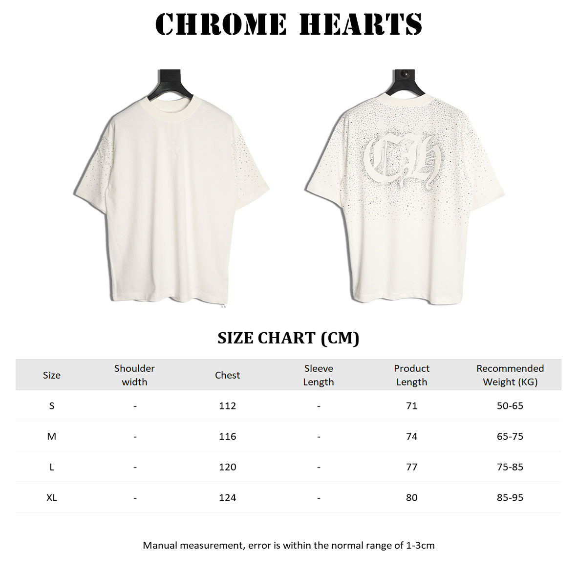 Ch*0me He**ts short-sleeved t-shirt
