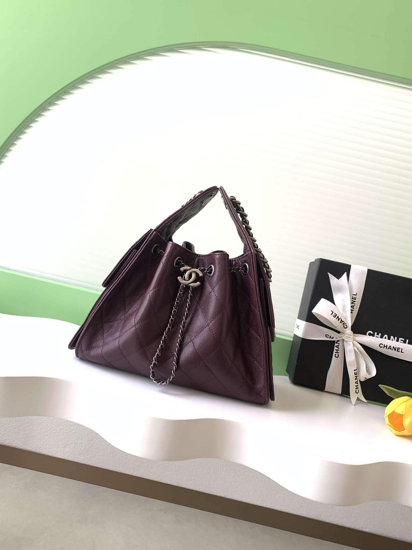 Ch**el 25c bucket bag 30x26x14cm