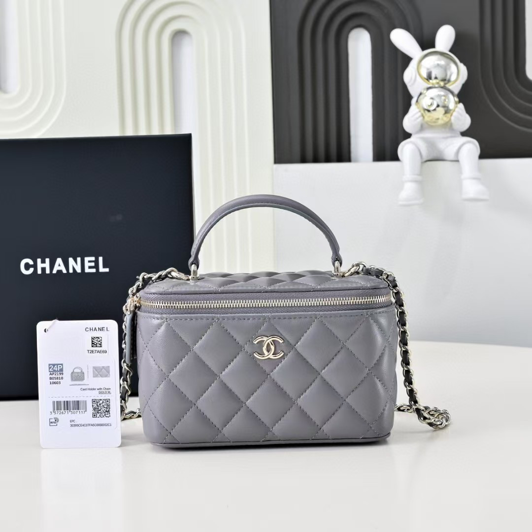 Ch**el Long Vanity with chain 16.5x10x8cm