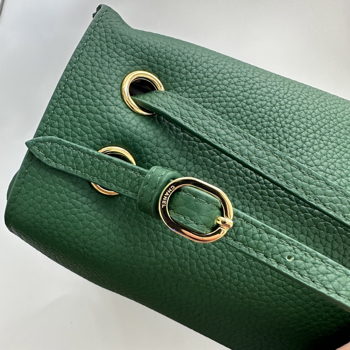Ch**el Maxi Flap Bag Gold hardware AS6233 26x38.5x11cm
