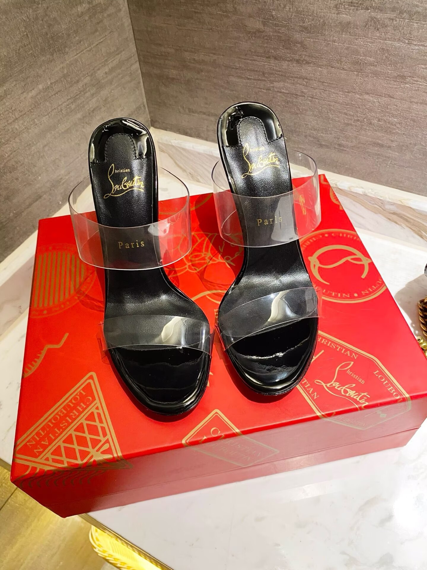 Chr1st1an Louboutin Just Nothing Mules 85mm 100mm