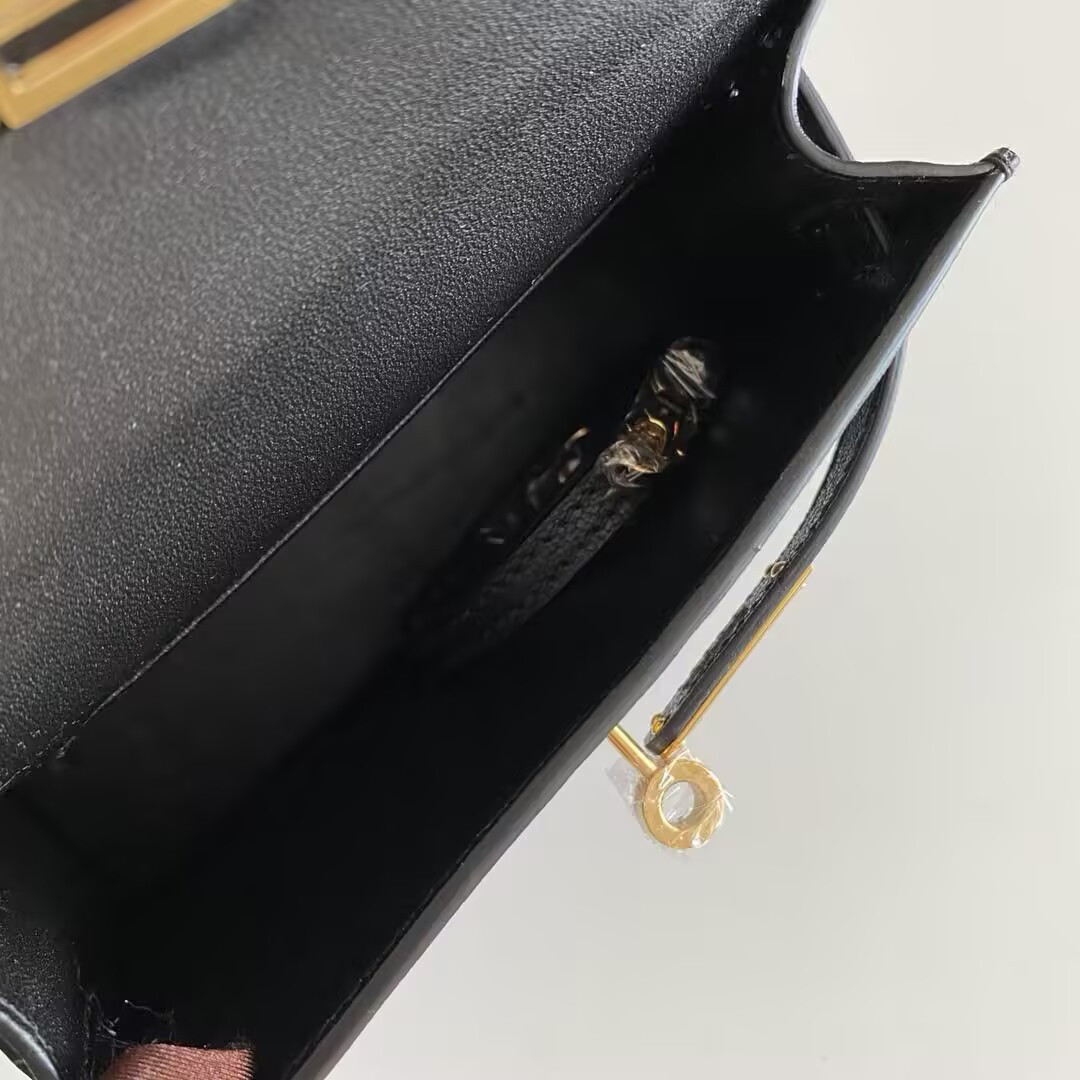H**me5 Mini Kelly Chèvre 19 19×6×12cm
