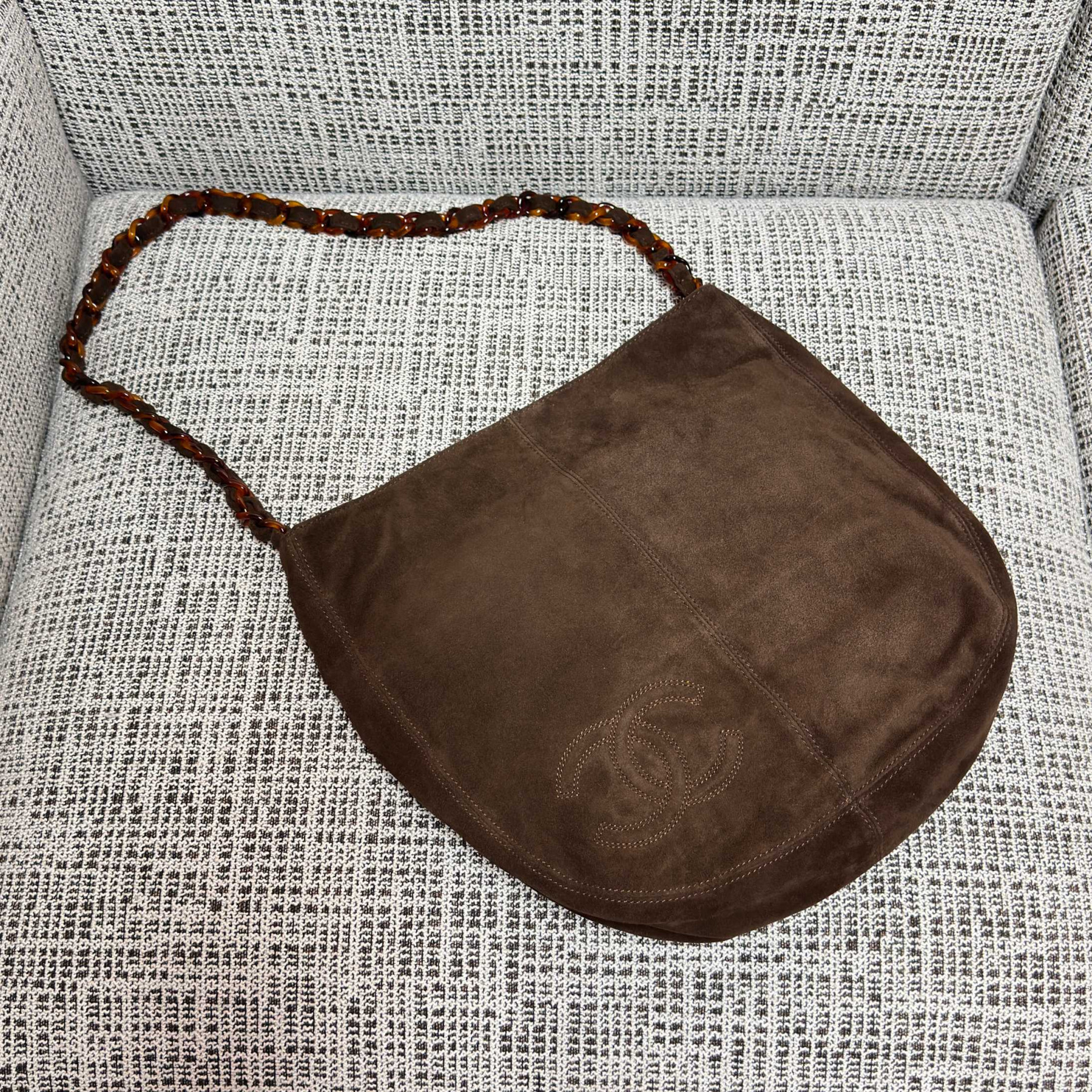 Ch**el hobo bag 33x32cm