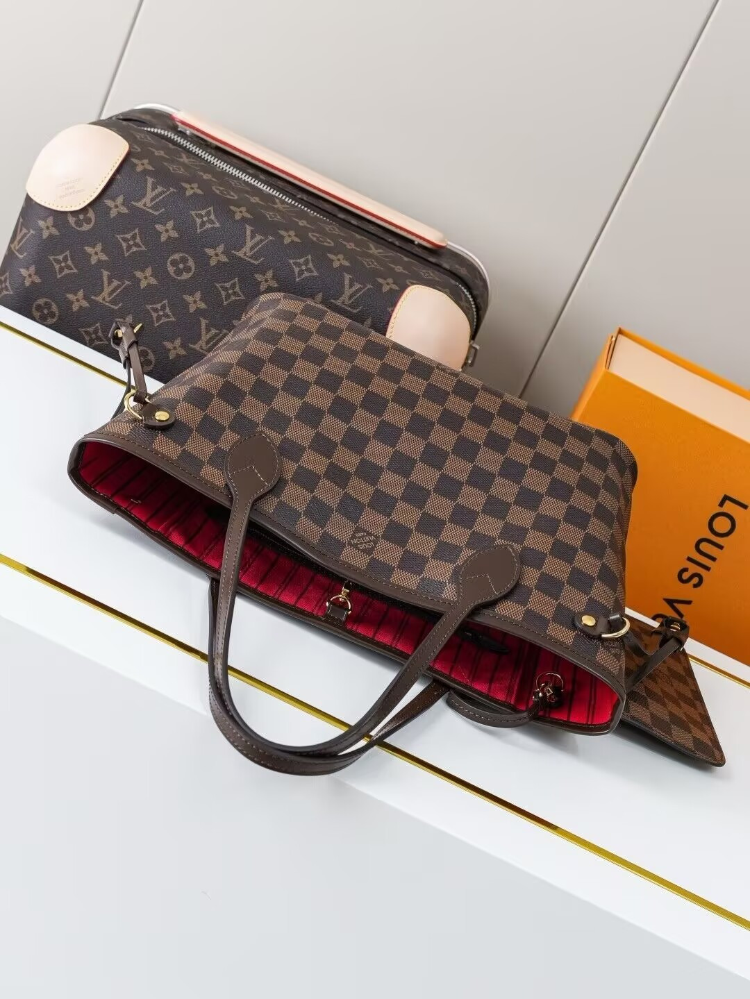 LV Neverfull MM N40600 28x14x31cm