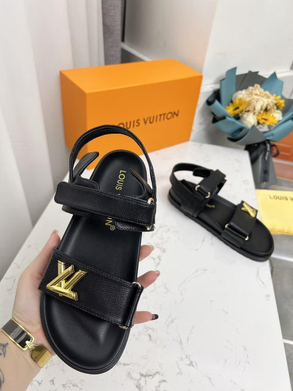 UA LV Sunset Flat Comfort Sandal