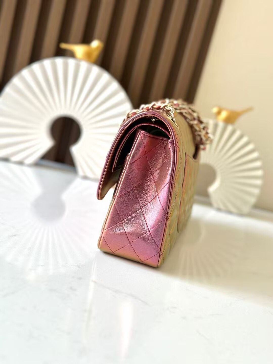 Ch**el CLASSIC FLAP HANDBAG CF 25.5x15x6cm