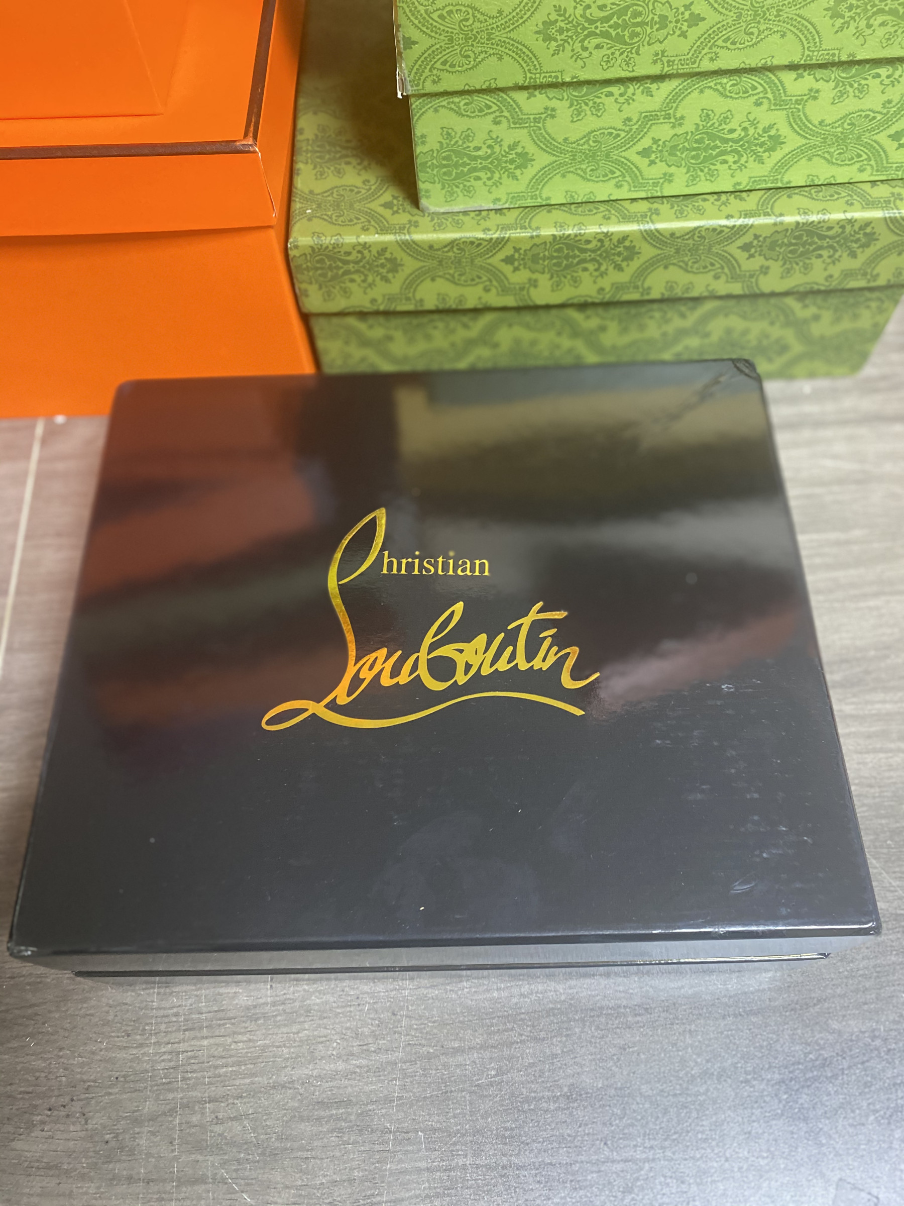 UA Chr1st1an Louboutin Me Dolly 100 Calfskin Leather Mules