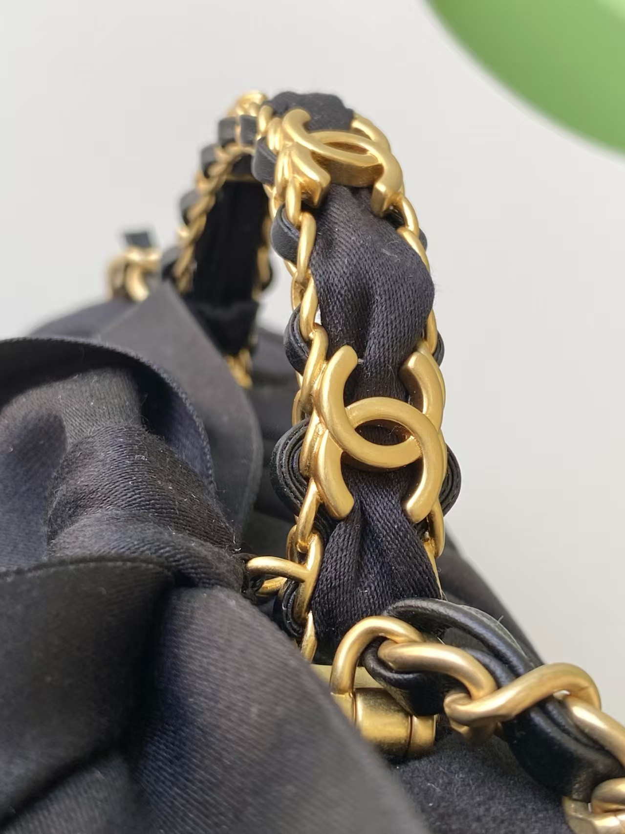 Ch**el Mini Flap Bag with Top Handle 13x20x6cm