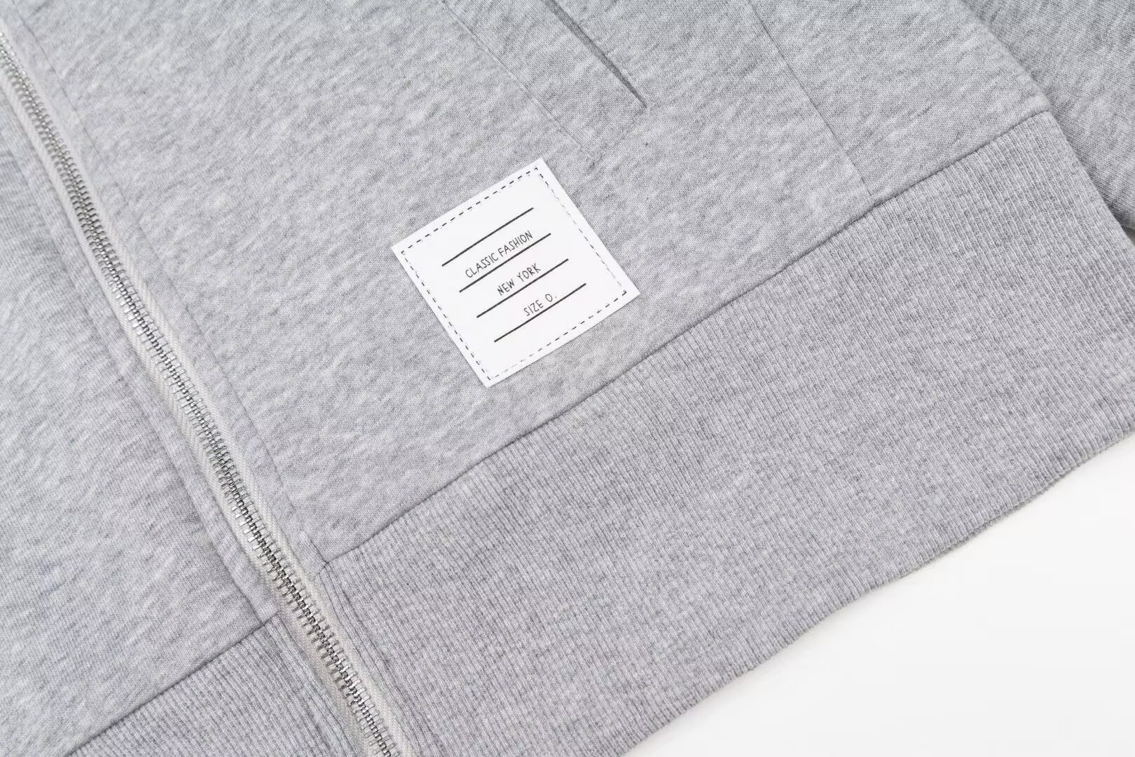 Thom Browne TB Grey 4 Bar Coats