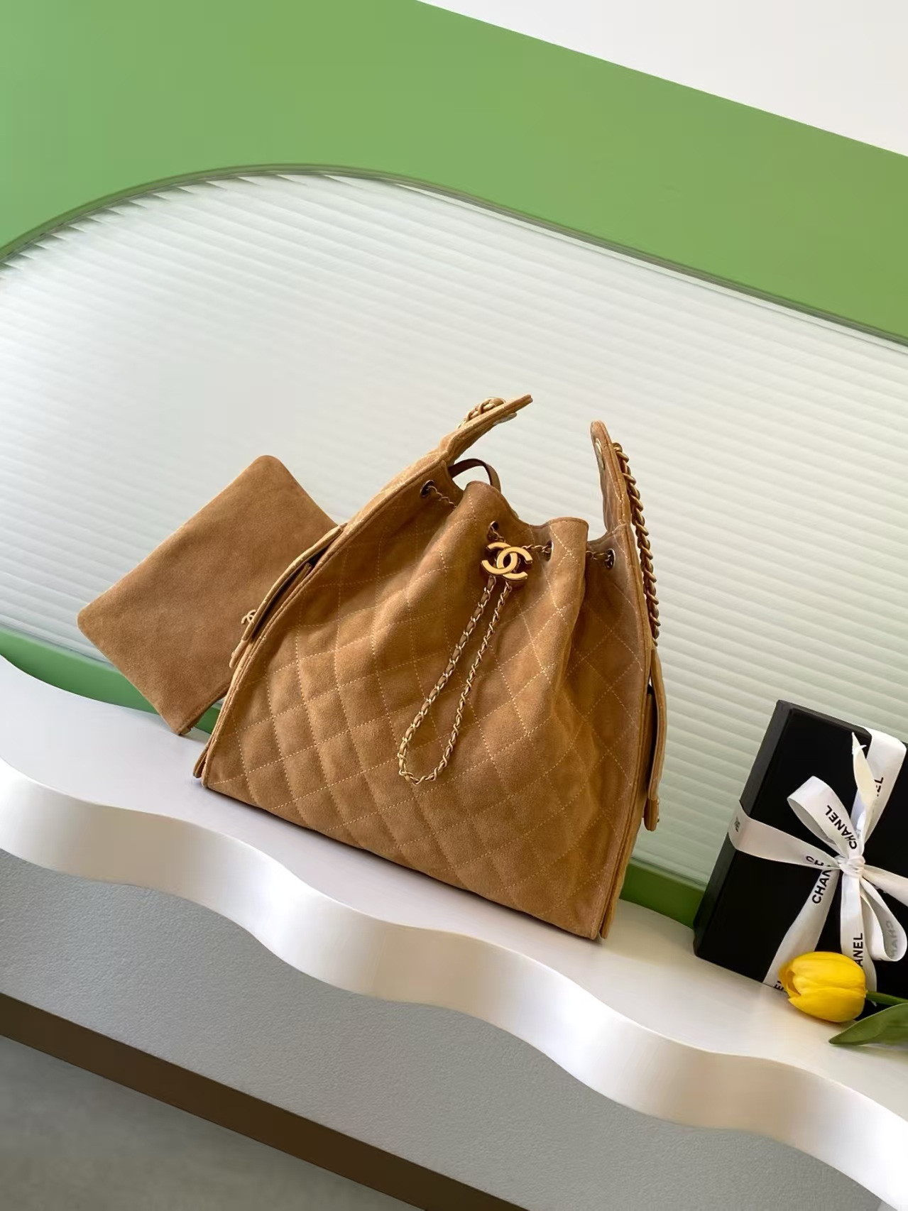 Ch**el 25C Bucket BAG 40x30x15cm