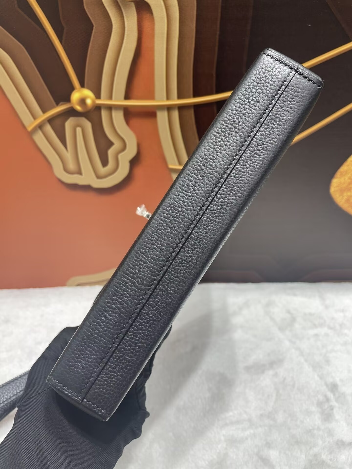 H**me5 Kelly Depeches Togo Black 25cm