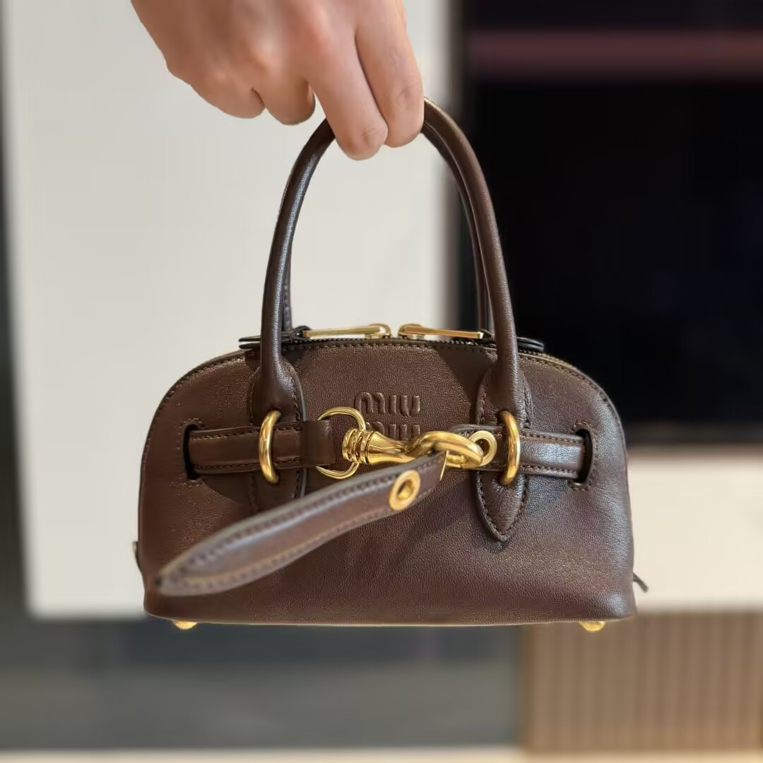 M1v M1v Aventure Mini Nappa Leather Bag 21x8x13cm
