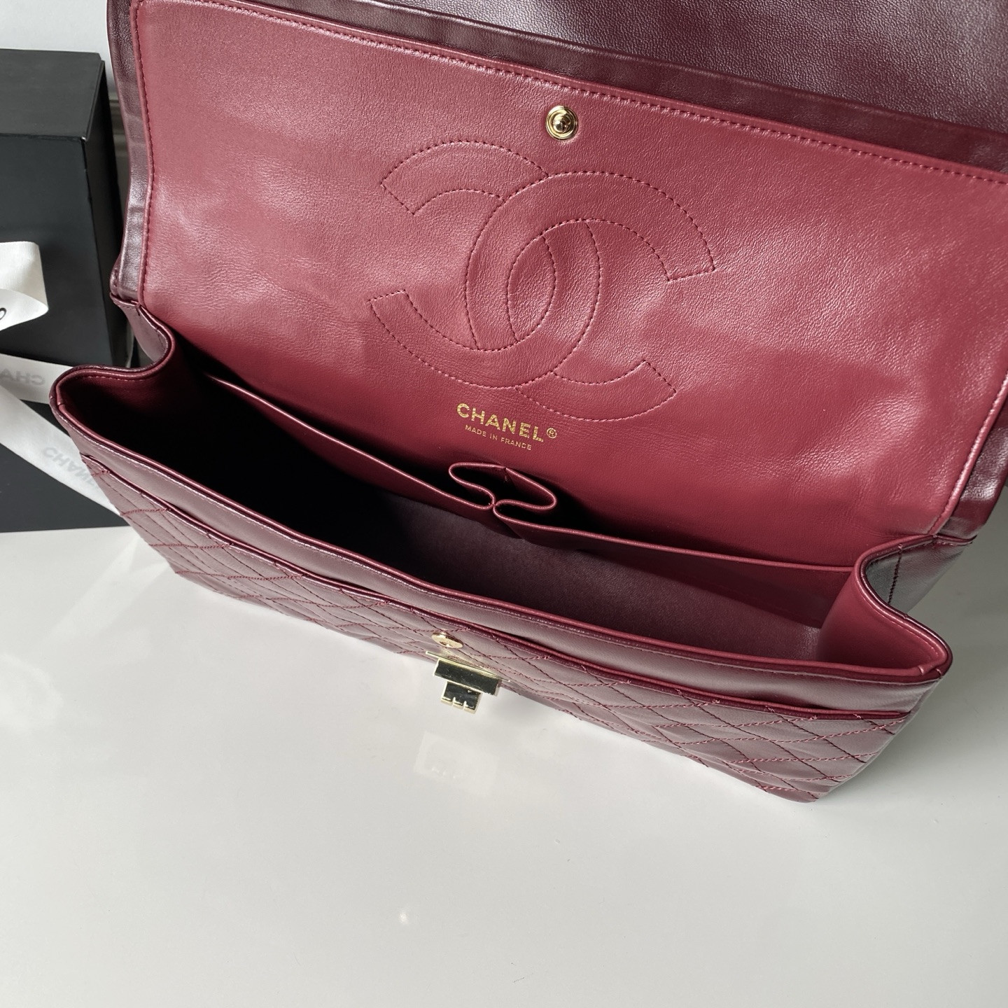 Ch**el 2.55 Handbag A37587 31cm