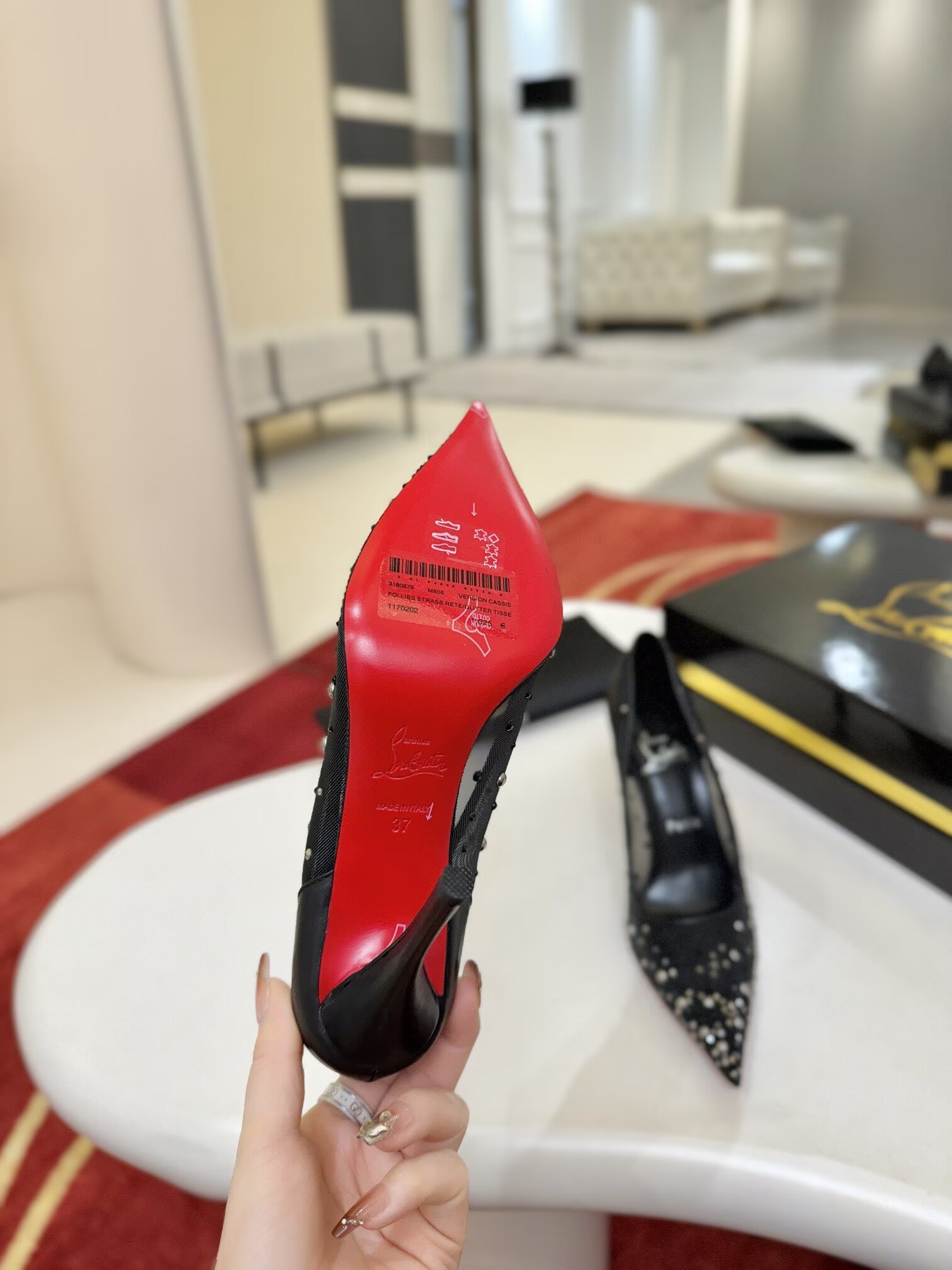 ua Chr1st1an louboutin miss z mesh pumps 8.5cm heel