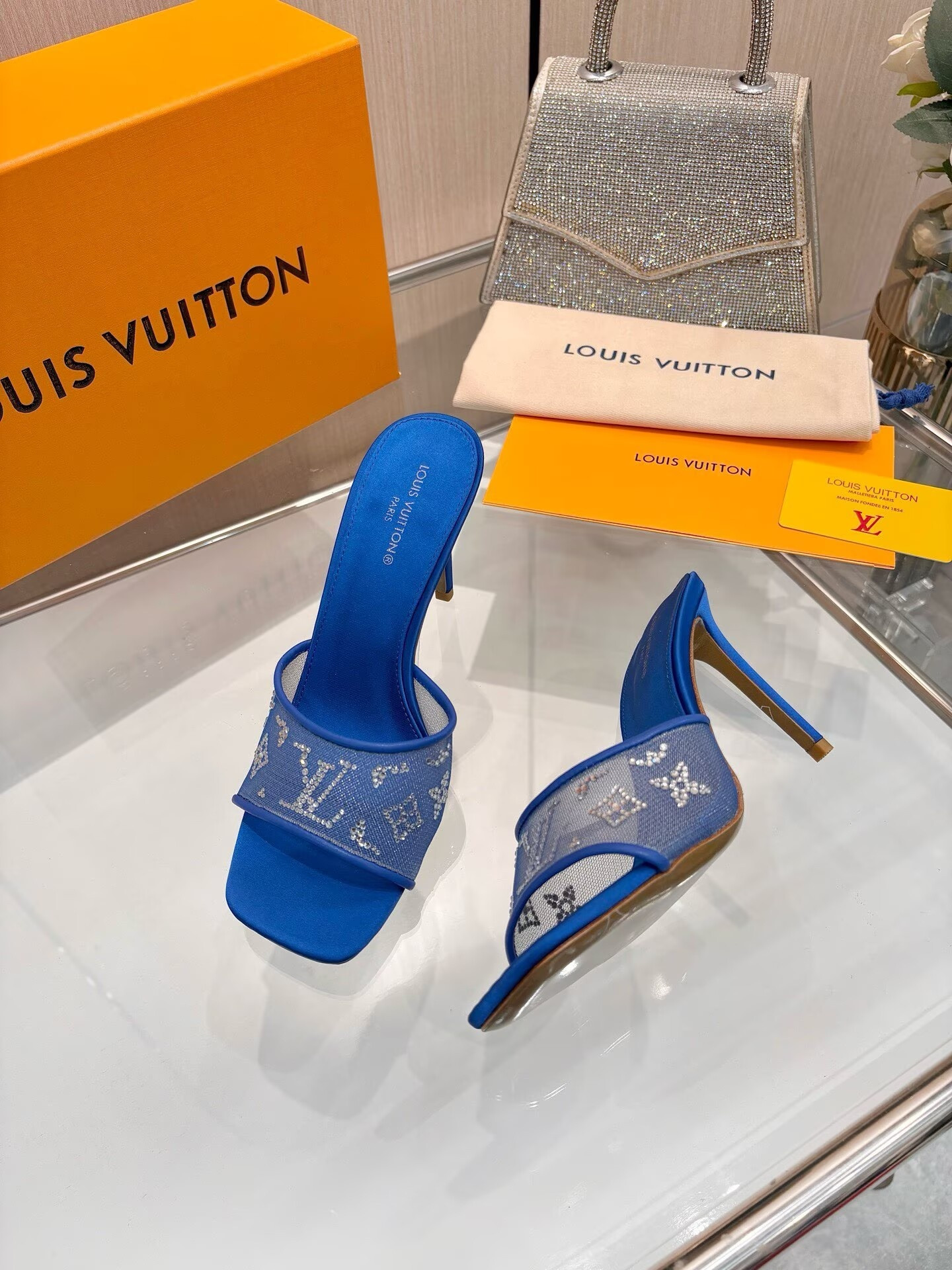 UA LV Gala Mule 9cm Heel
