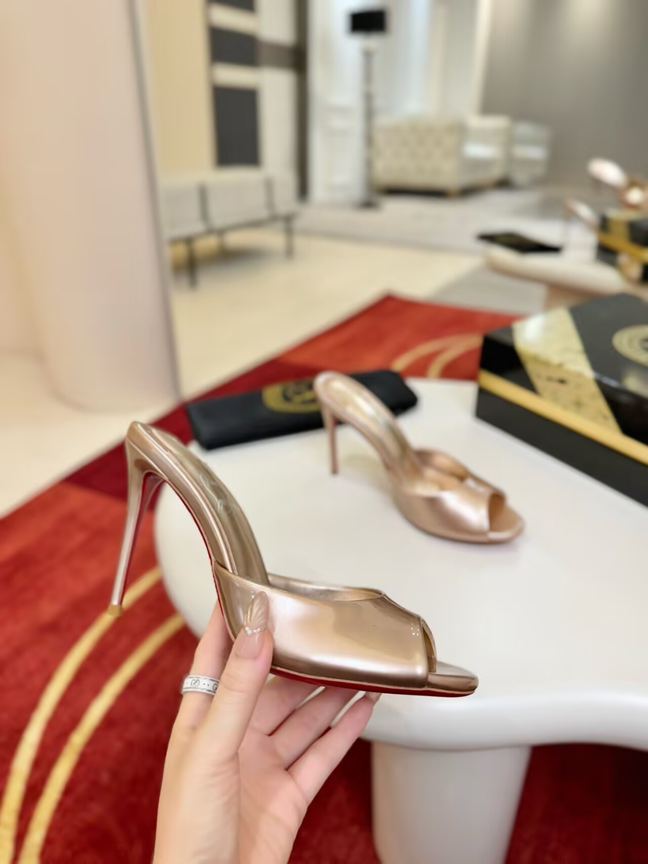 UA Chr1st1an Louboutin Me Dolly Mules