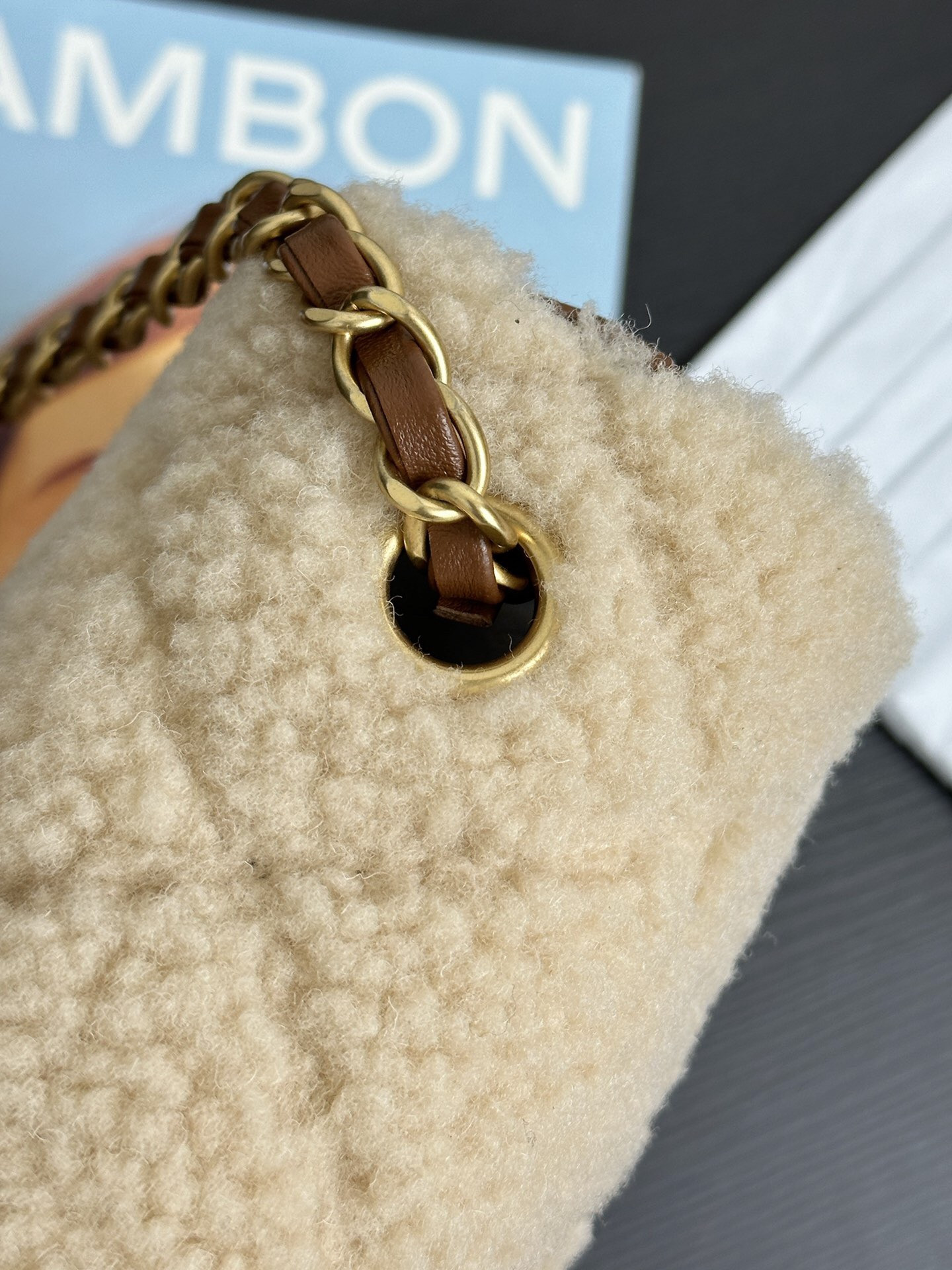 Ch**el Mini Flap Bag 12 x 18 x 6cm