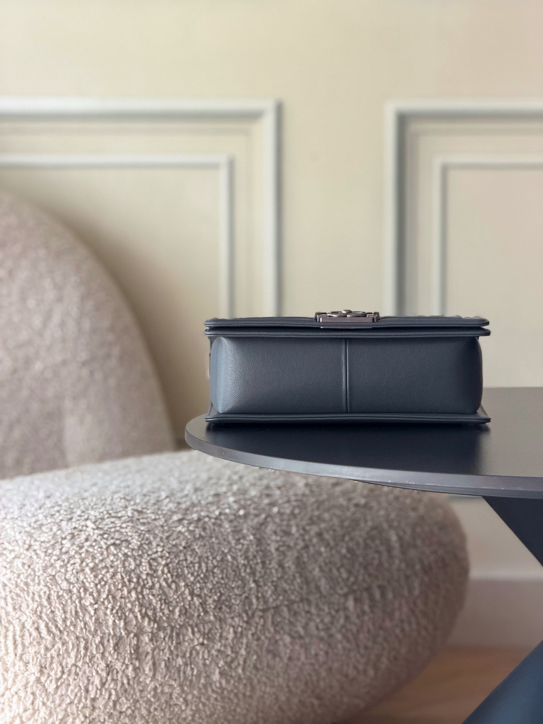 Ch**el Boy Handbag 15x25x9cm