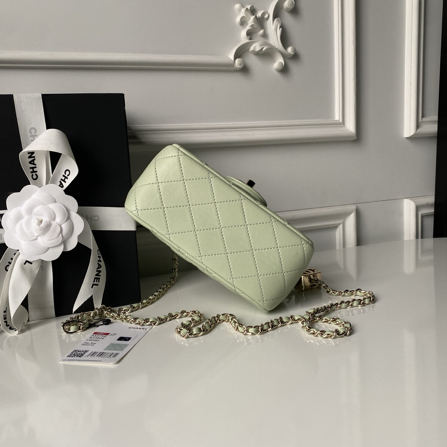 Ch**el classic flap handbag cf as5758 18x13x7cm