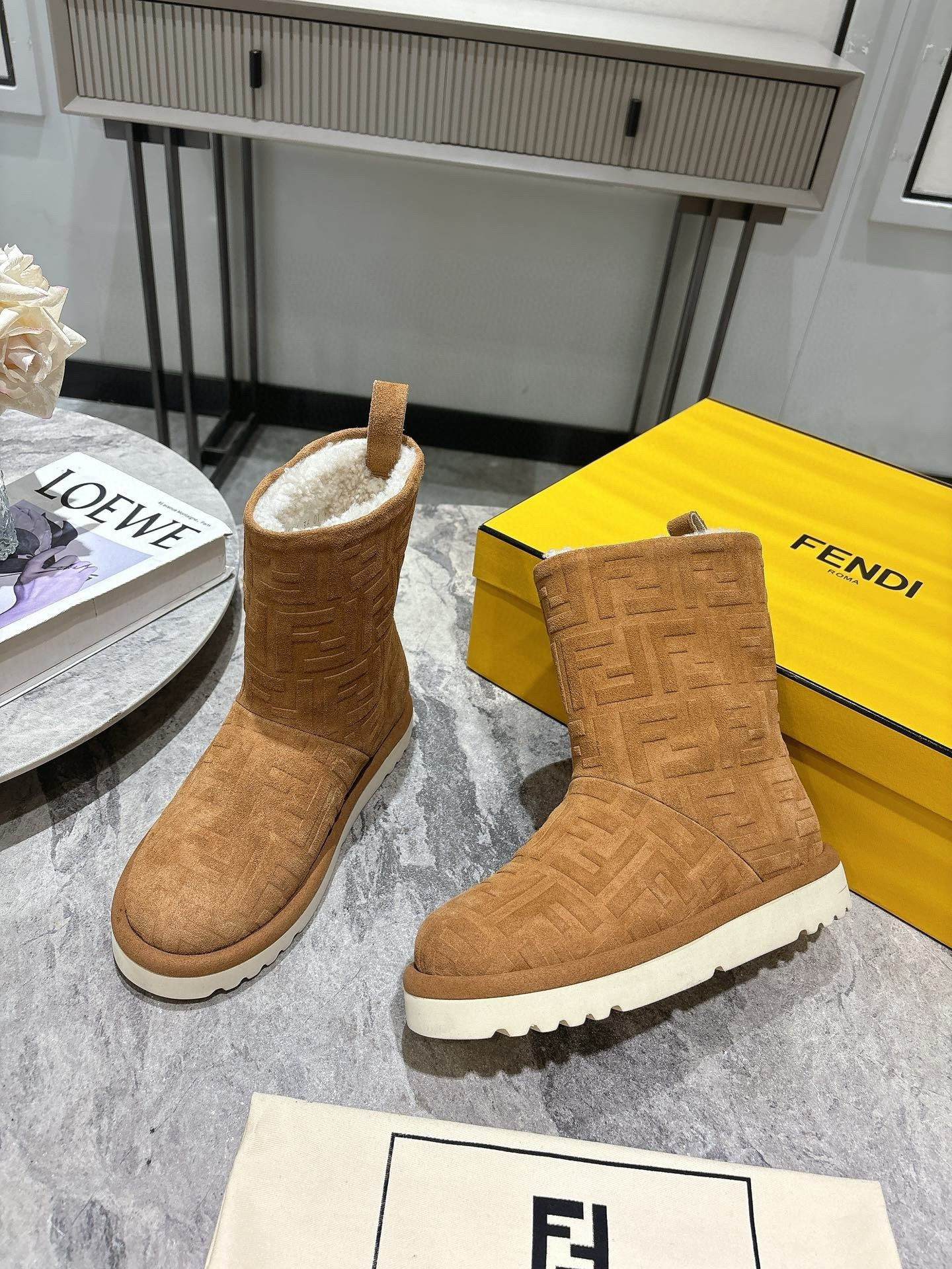 UA F**di Apres Chic FF Low Boots