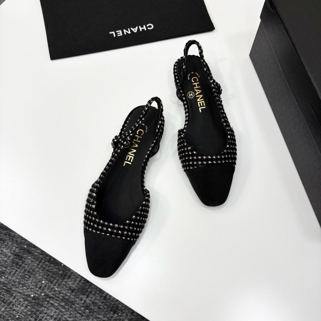 UA Ch**el SLINGBACKS FLAT