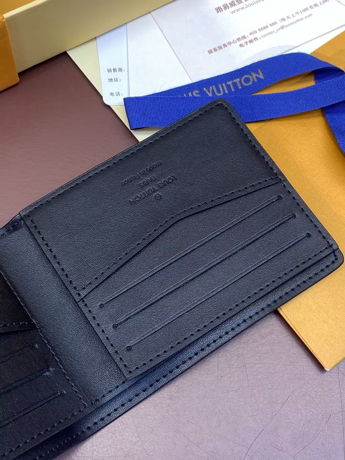 LV Slender Wallet M83128 11x8.5x2cm