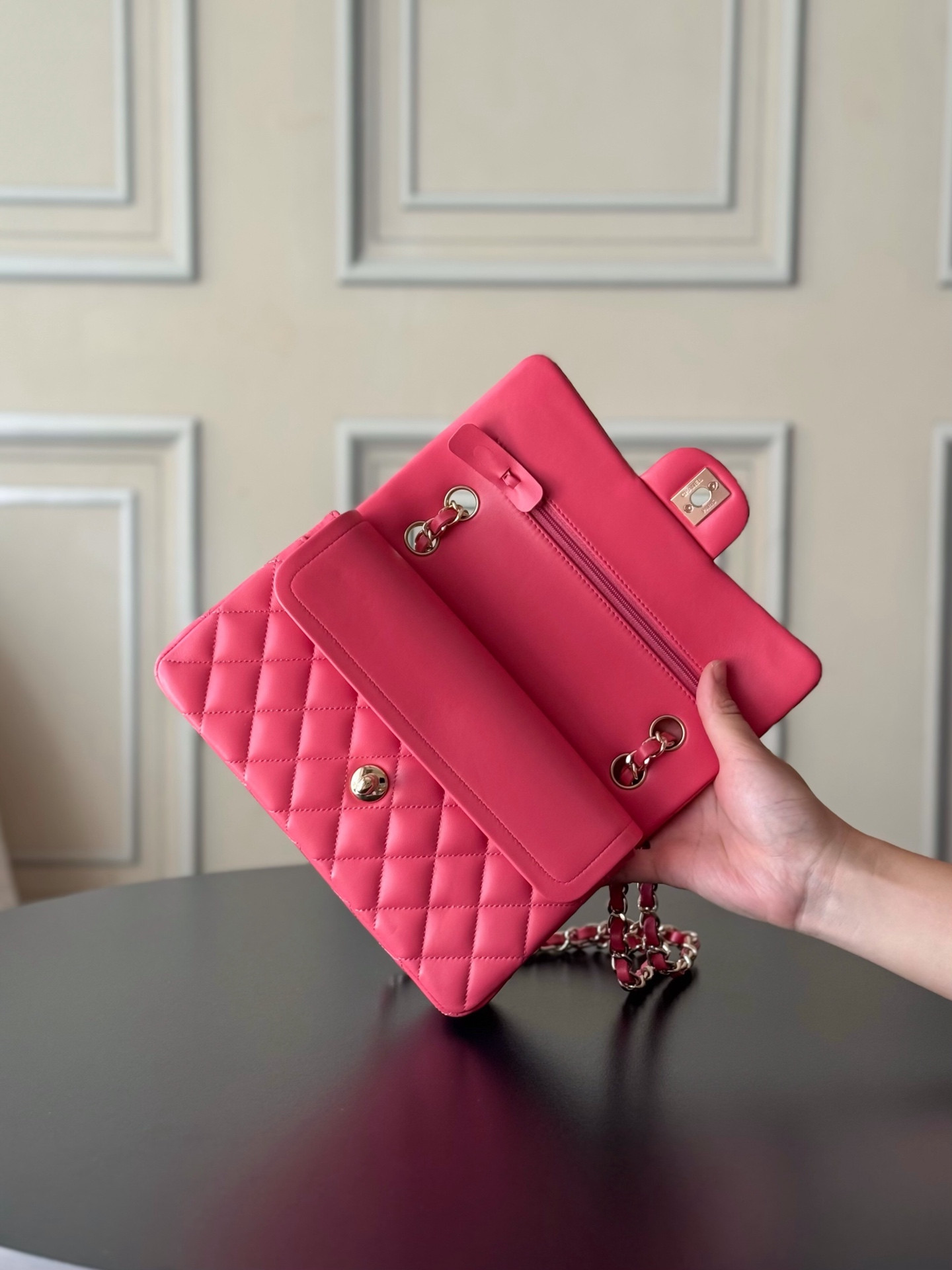 Ch**el Small Classic Bag 23x6.5x14cm