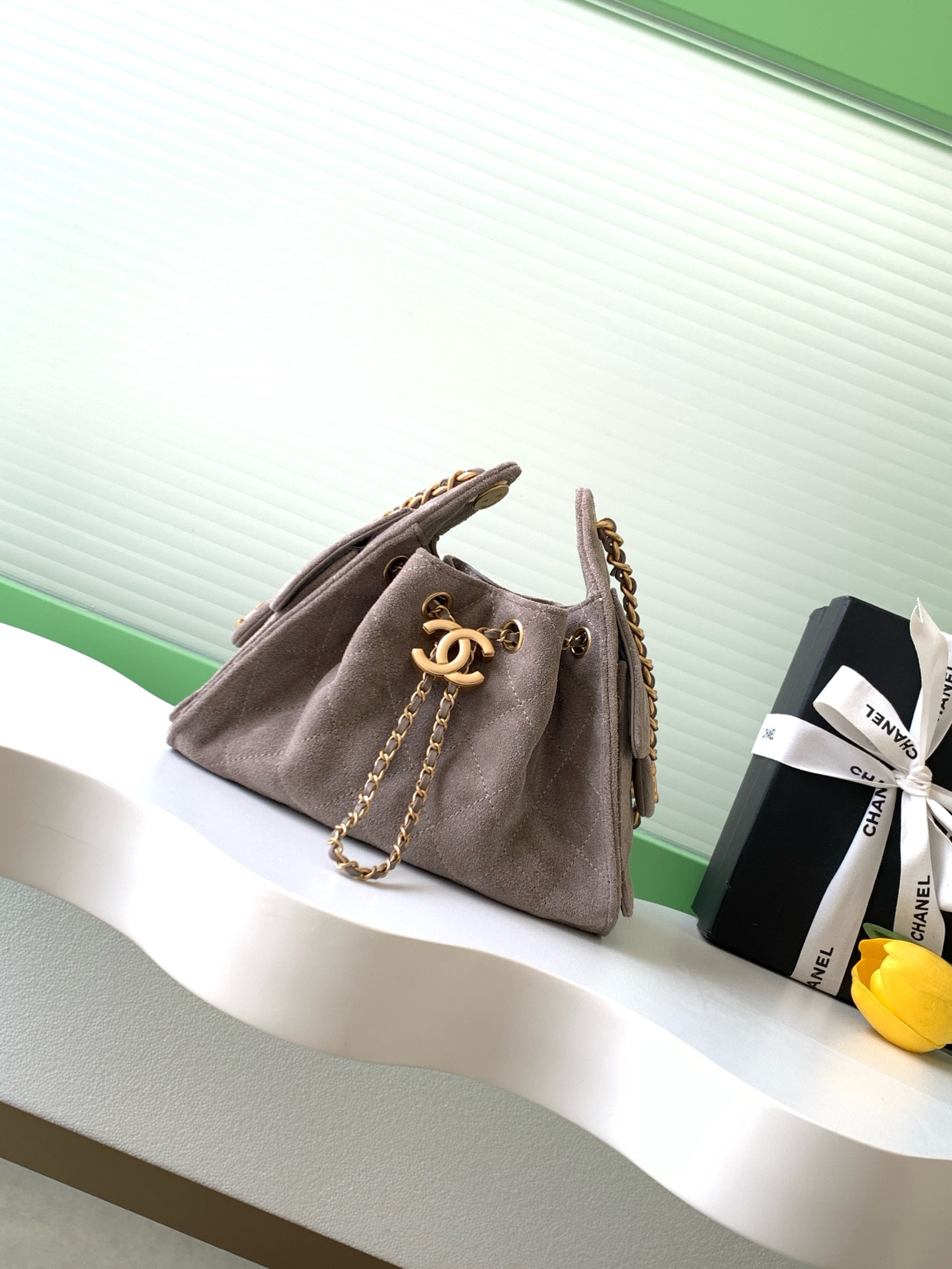Ch**el 25c bucket bag 20x22x12.5cm