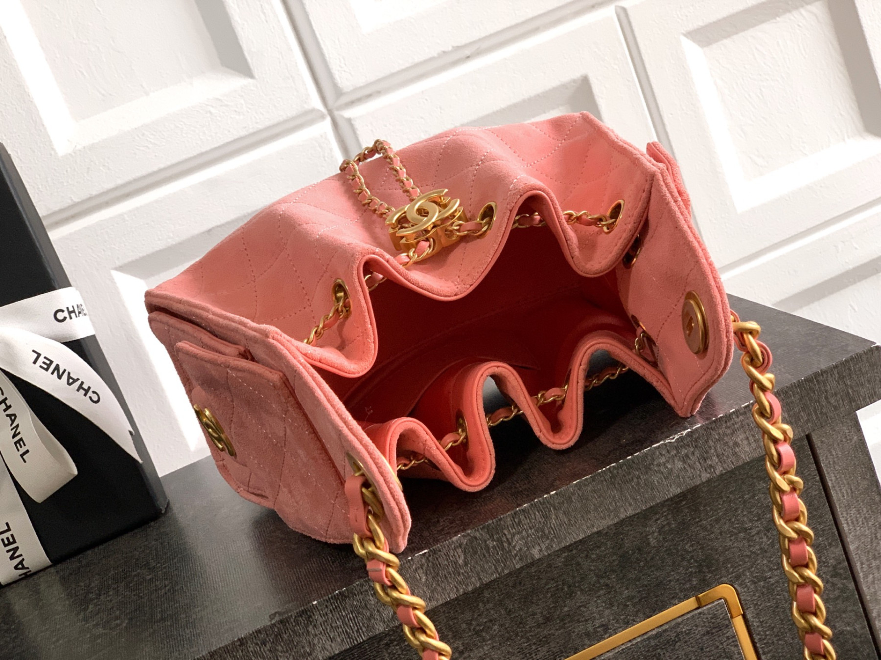 Ch**el 25c bucket bag 20x22x12.5cm