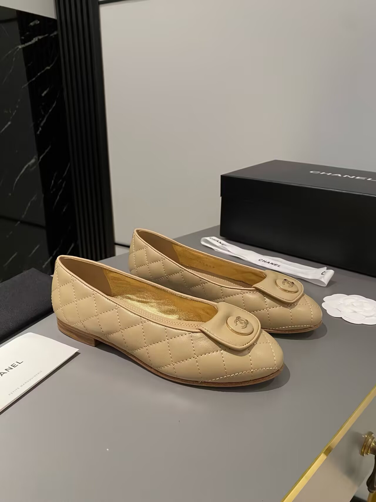 UA Ch**el Ballet Flats