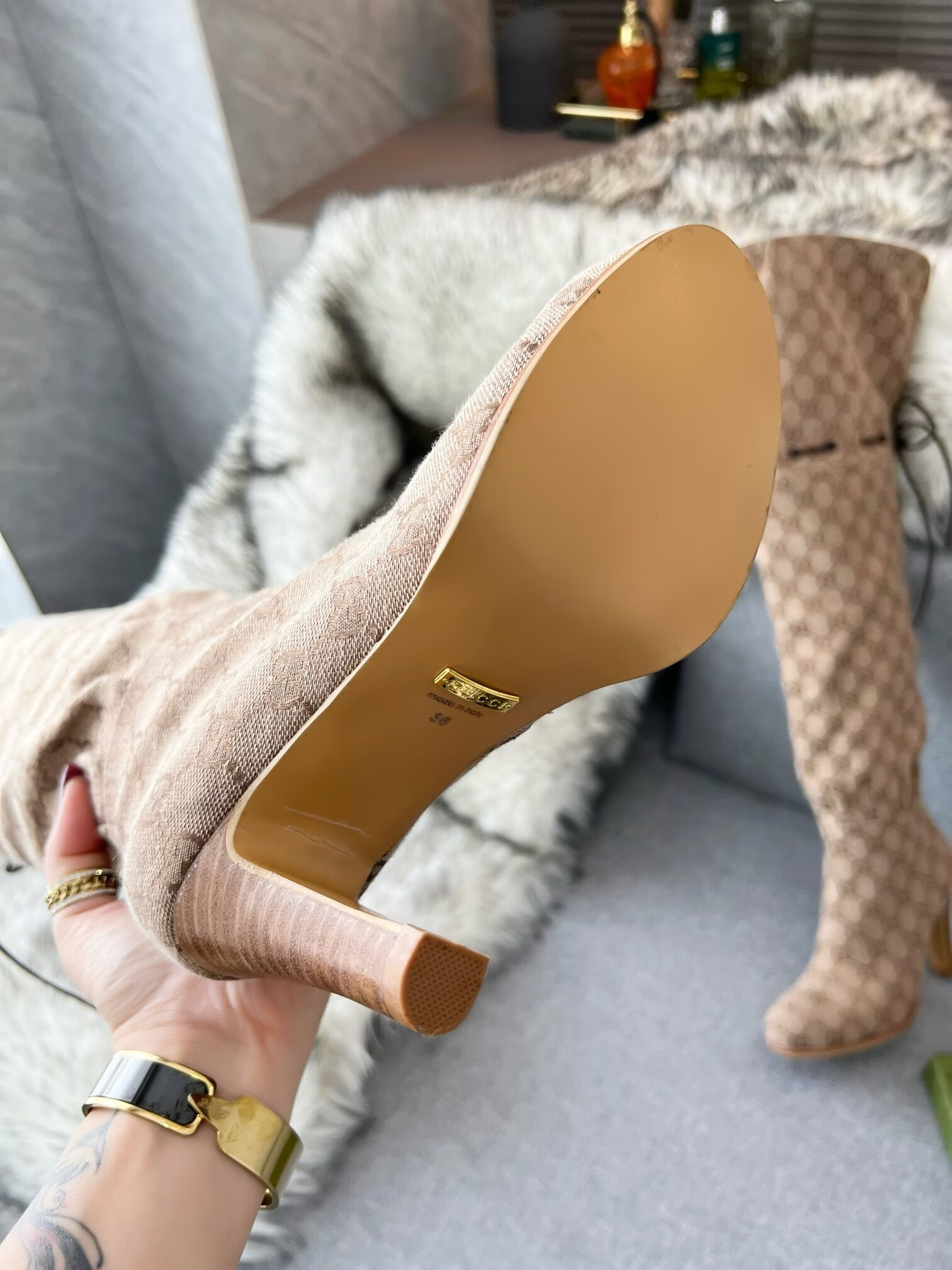 UA Gvc*1 Boot 8.5cm Heel