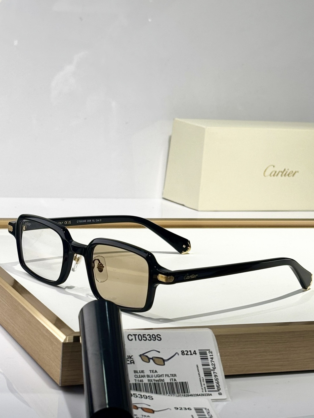 Ca*t1er photo chromic glasses ct0539s 49-22-145