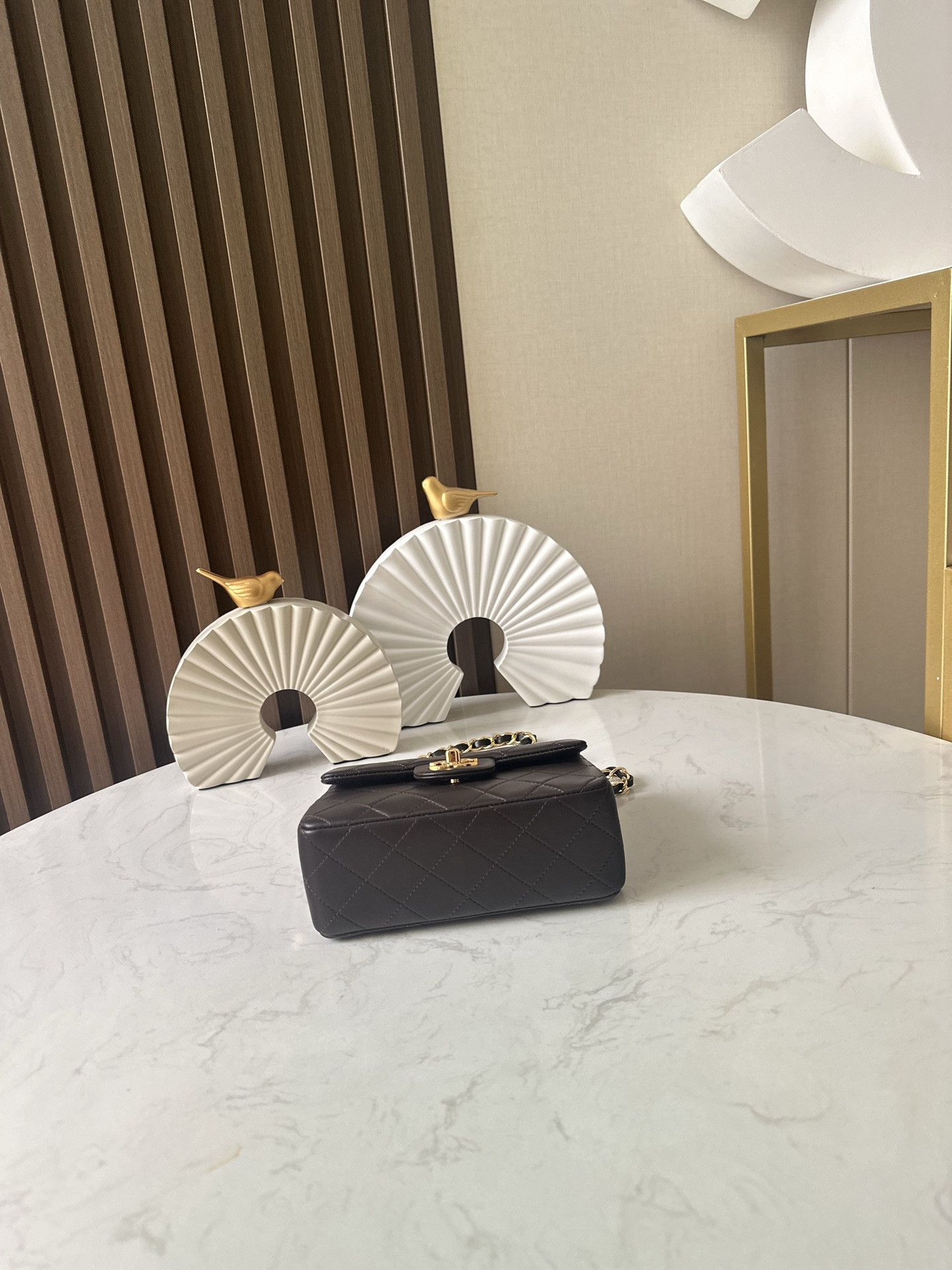 Ch**el Mini Square Flap Bag 17.5cm