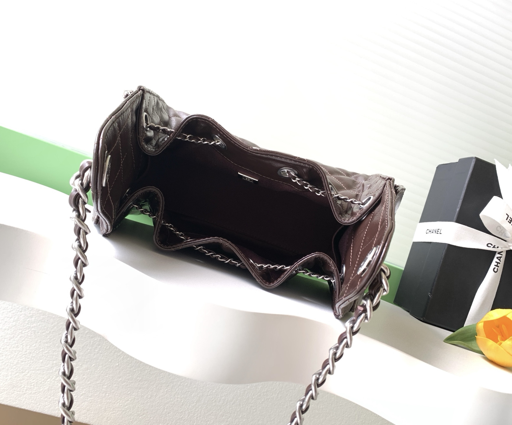 Ch**el 25c bucket bag 30x26x14cm
