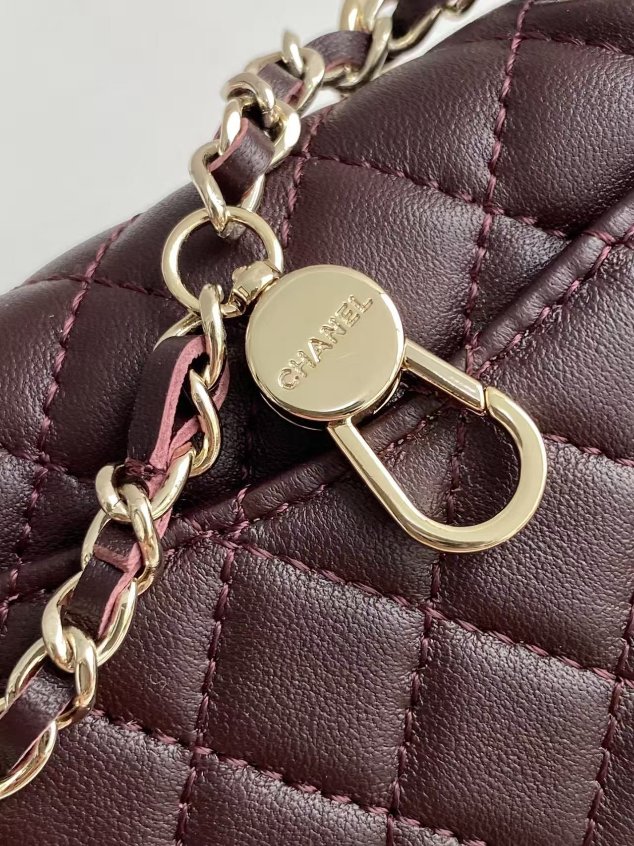 Chanel Classic Mini Bag with Hook 8x12.5x5cm