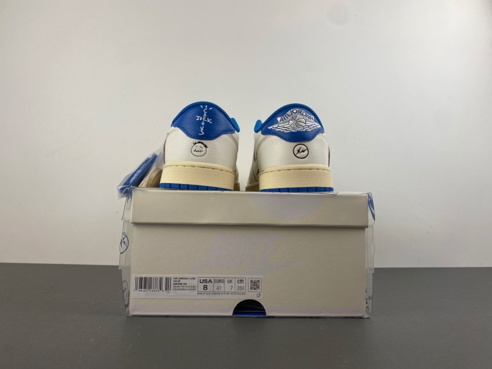 UA Air Jordan 1 Retro Low OG SP Fragment Design x Travis Scott 