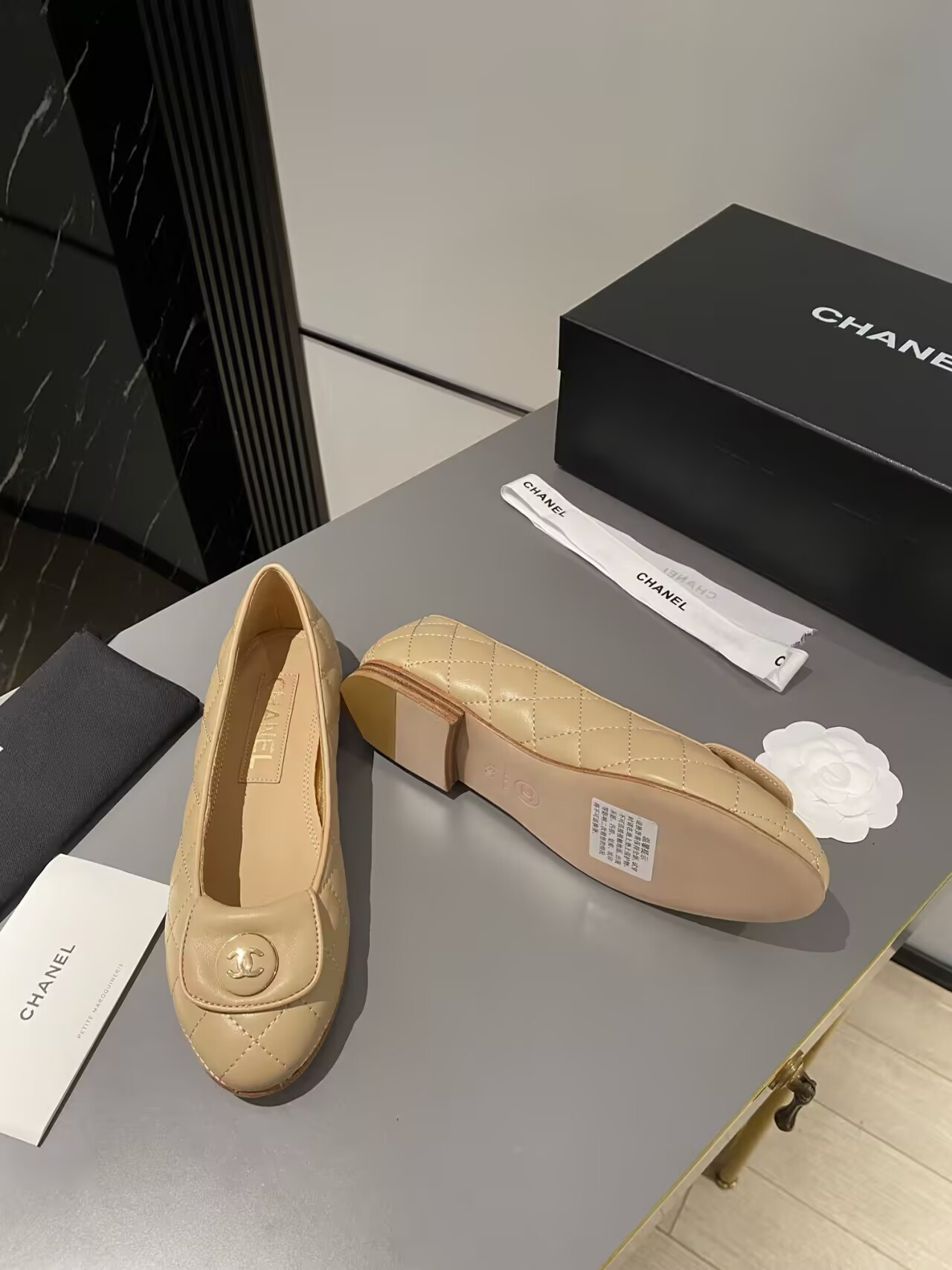 UA Ch**el Ballet Flats