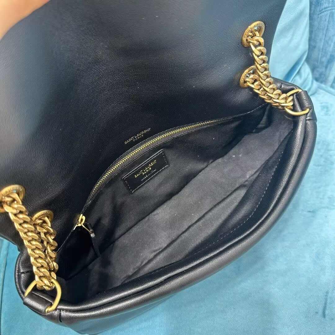 Y51 Calypso small in plunged lambskin 26x14x7cm