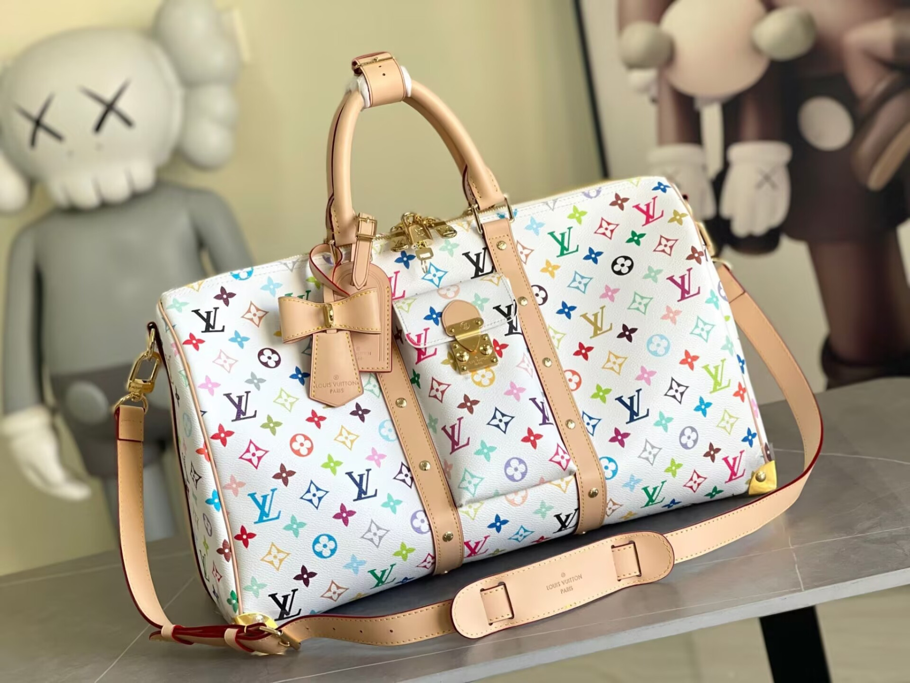 LV × TM Keepall Bandouliere 45 M13742 45 x 27 x 20 cm