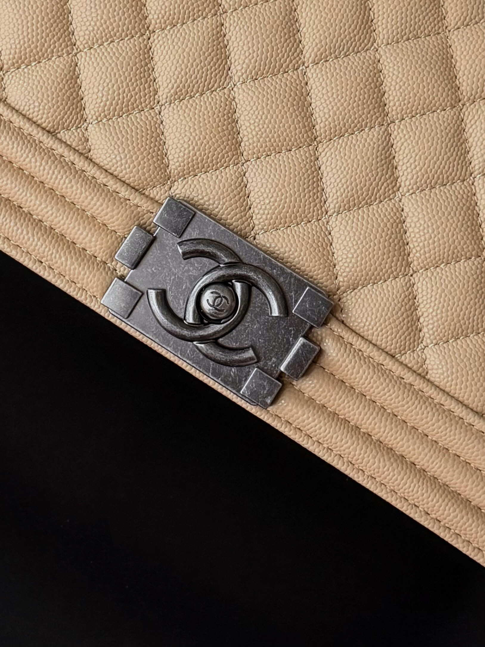 Ch**el Boy Handbag 15x25x9cm