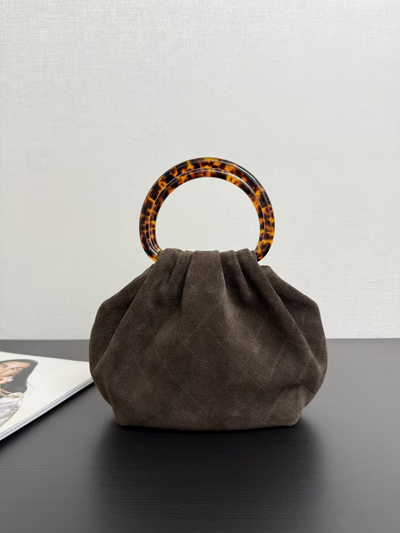 Chanel Pouch 16x26(included Handle height)x4.5cm