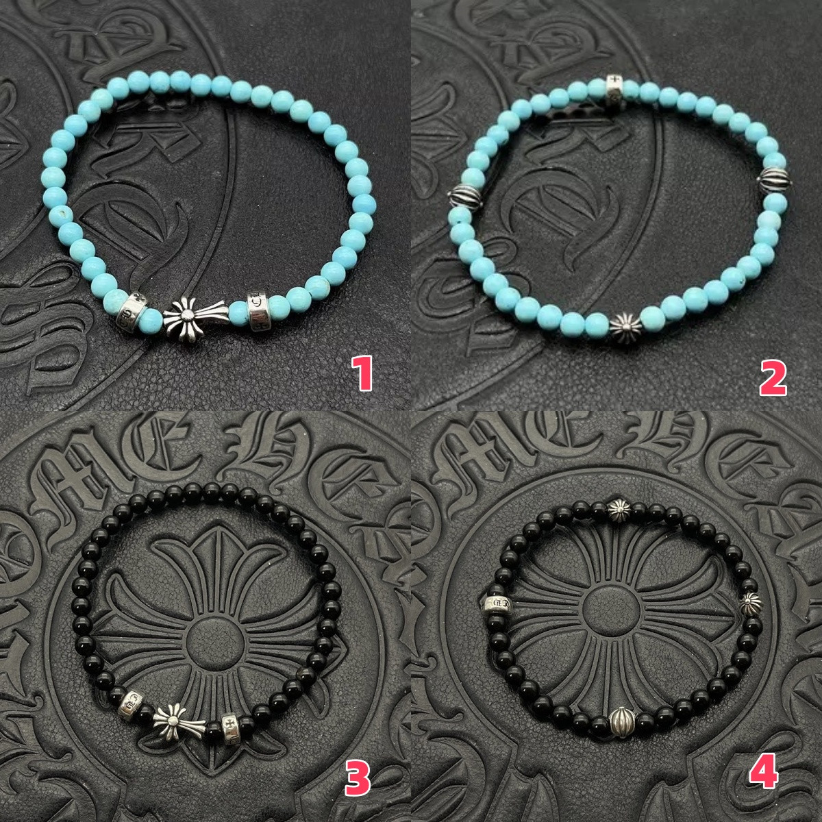 Ch*0me He**ts 4mm Bracelet