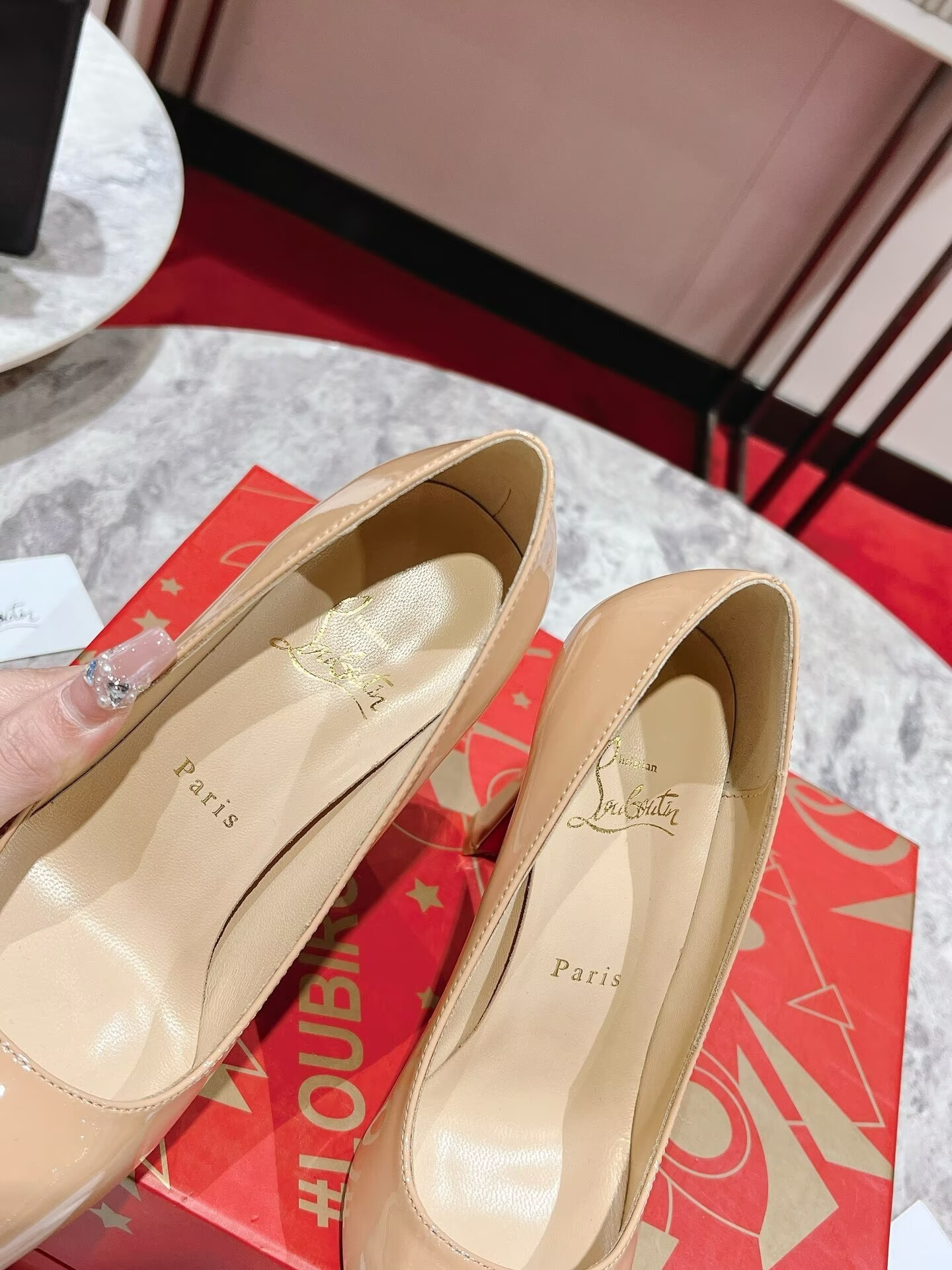 UA Chr1st1an Louboutin 10cm