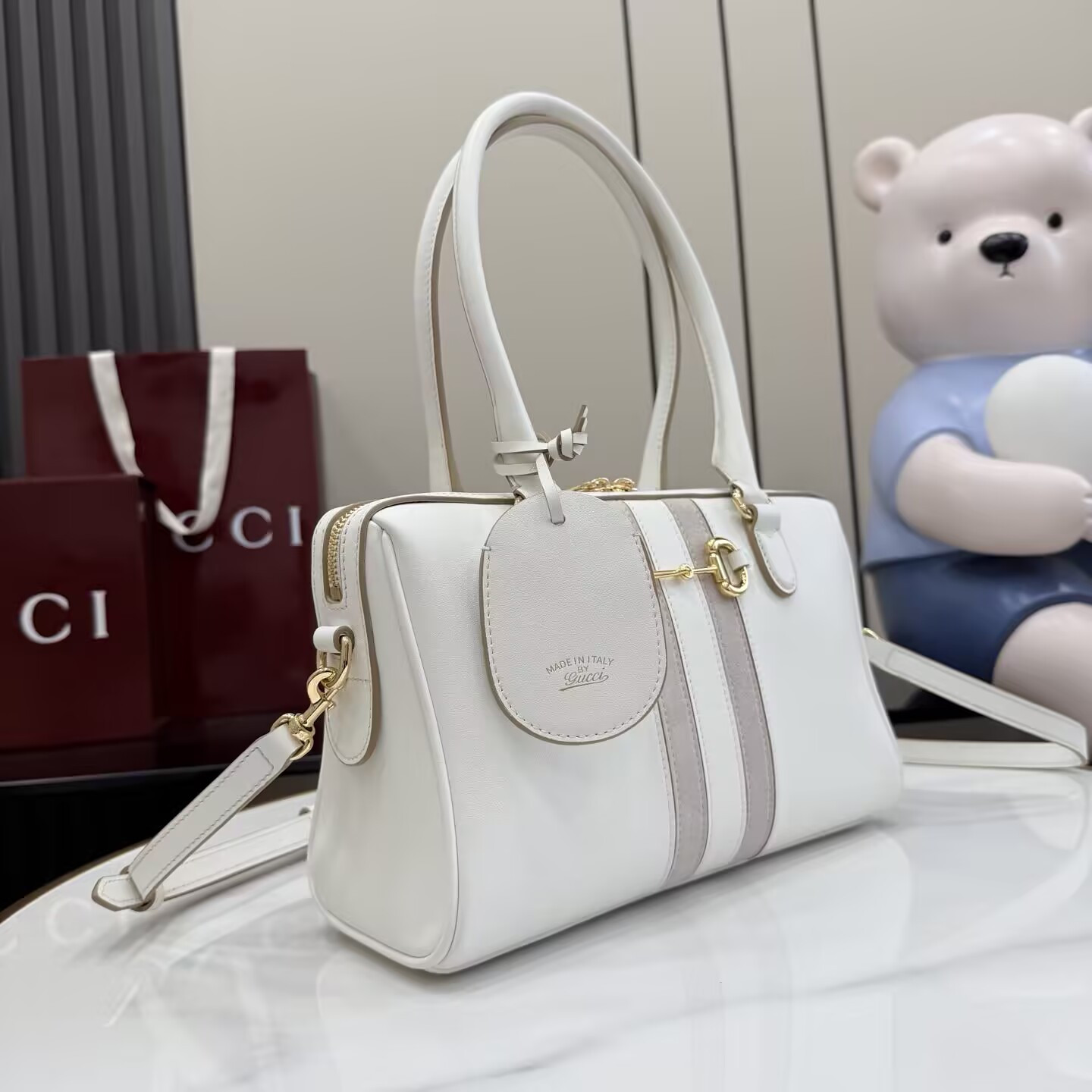 Gvc*1 Borsetto Medium Boston Bag 28x15x10cm
